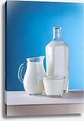 Постер Кувшины с молоком