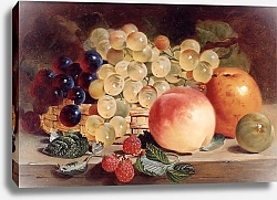 Постер Ланс Джордж Натюрморт с фруктами на столе