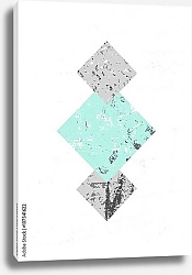 Постер Абстрактная геометрическая композиция 18