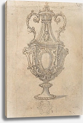 Постер Фоггини Джованни Design for a Vase with a Cross-section of its Neck