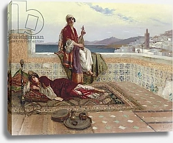 Постер On the Terrace, Tangiers