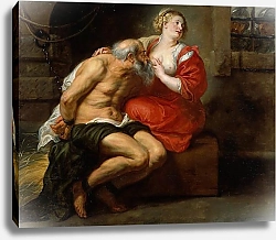 Постер Рубенс Петер (Pieter Paul Rubens) Cimon en Pero