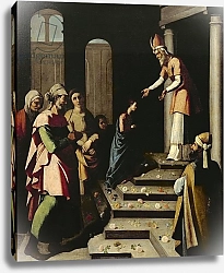 Постер Зурбаран Франсиско Presentation of the Virgin in the Temple