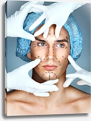 Постер Мужская пластическая хирургия