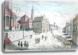 Постер Хаберманн Франц Rue des Recolets, Quebec, from 'Collection des Prospects'