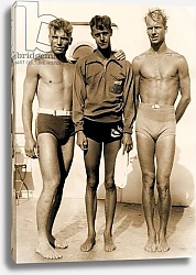 Постер U.S. Olympic diving team, Berlin Olympics. 1936