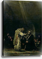 Постер Гойя Франсиско (Francisco de Goya) The Last Communion of St. Joseph Calasanz c.1819