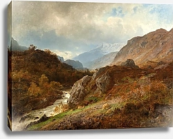 Постер Гуде Ханс Mountain Landscape