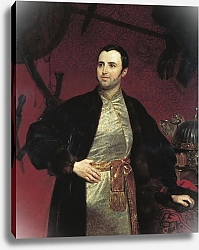 Постер Брюллов Карл Портрет князя Михаила Андреевича Оболенского. 1846