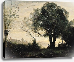 Постер Коро Жан (Jean-Baptiste Corot) Souvenir of Castel Gandolfo