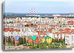 Постер Россия, Уфа. Современный город