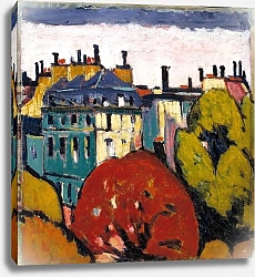 Постер Лайман Сайен Генри Landscape, Paris