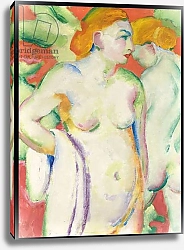 Постер Марк Франц (Marc Franz) Nudes in Cinnabar, 1910