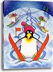 Постер Бакстер Кэти (совр) Skiing Holiday, 2000