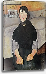 Постер Модильяни Амедео (Amedeo Modigliani) Young Woman of the People