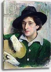 Постер Portrait of Marc Chagall, c.1910