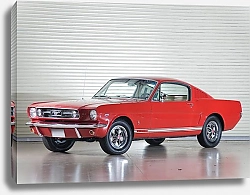 Постер Mustang GT K-Code Fastback '1966