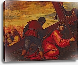 Постер Веронезе Паоло Christ Sinking under the Weight of the Cross