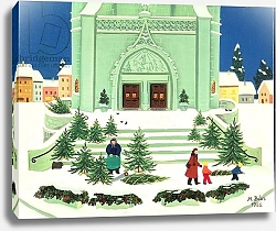 Постер Бан Магдолна (совр) Christmas Tree Selling, 1988