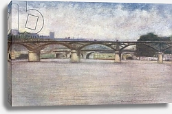 Постер Менпес Мортимер The Pont des Arts 2
