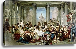 Постер Котур Томас The Romans of the Decadence, 1847
