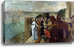 Постер Дега Эдгар (Edgar Degas) Semiramis Building Babylon, 1861