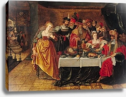 Постер Школа: Итальянская 16в. The Feast of Herod