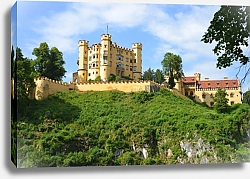 Постер Германия. Замок Хоэншвангау в южной Баварии