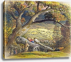 Постер Палмер Самуэль The Timber Wain, c.1833-34