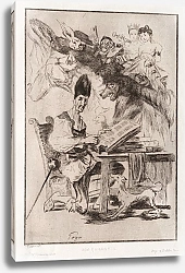 Постер Бракемон Феликс Don Quichote, after Goya