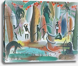 Постер Недельчев Ради (совр) Jungle, 1979