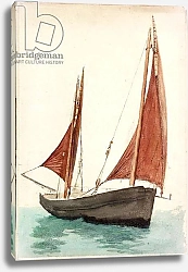 Постер Хеми Чарльз Fishing Boat