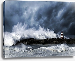 Постер Португалия. Атлантический шторм №8