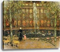Постер Сиданер Анри The Pond at the Palais Royal; Le Bassin au Palais Royal,