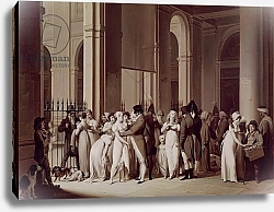 Постер Бойли Луи The Galleries of the Palais Royal, Paris, 1809