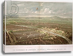 Постер Школа: Французская Panoramic view of the Exposition Universelle, Paris, 1878