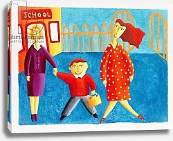 Постер Николс Жюли (совр) Going to School, 2004