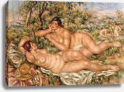 Постер Ренуар Пьер (Pierre-Auguste Renoir) The Bathers, c.1918-19