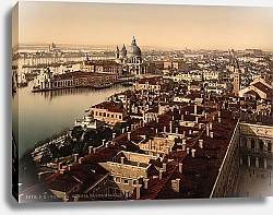 Постер Италия. Венеция, вид из колокольни