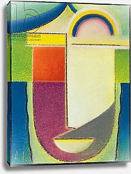 Постер Явленский Алексей Abstract Head: Easter, 1933