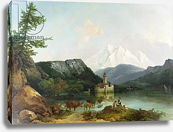 Постер Лютербург Филип Castle of Chillon