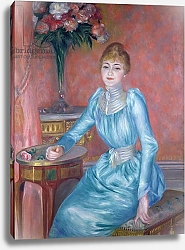Постер Ренуар Пьер (Pierre-Auguste Renoir) Madame de Bonnieres, 1889
