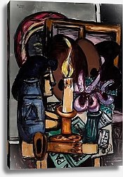 Постер Бэкман Макс Still Life with Two Large Candles