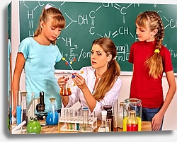 Постер Урок химии
