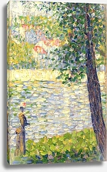 Постер Сера Жорж-Пьер (Georges Seurat) Утренняя прогулка