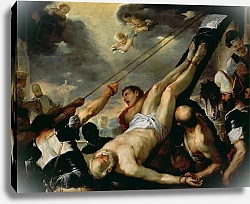 Постер Джордано Лука The Crucifixion of Saint Peter, c.1660