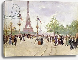 Постер Бакст Леон Entrance to the Exposition Universelle, 1889