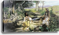 Постер Семирадский Генрих Христос и самарянка. 1890