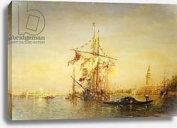 Постер Зим Феликс The Bacino Venice with Shipping,