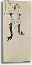 Постер Тулуз-Лотрек Анри (Henri Toulouse-Lautrec) Yvette Guilbert, 1894